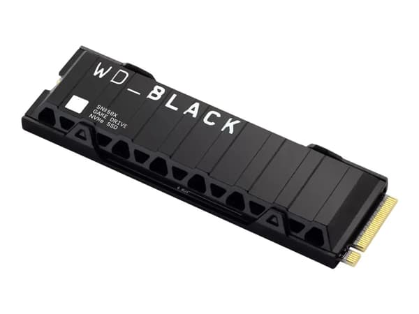 WD_BLACK SN850X NVMe SSD WDS100T2XHE - SSD - 1 TB - inbyggd - M.2 2280 - PCIe 4.0 x4 (NVMe)