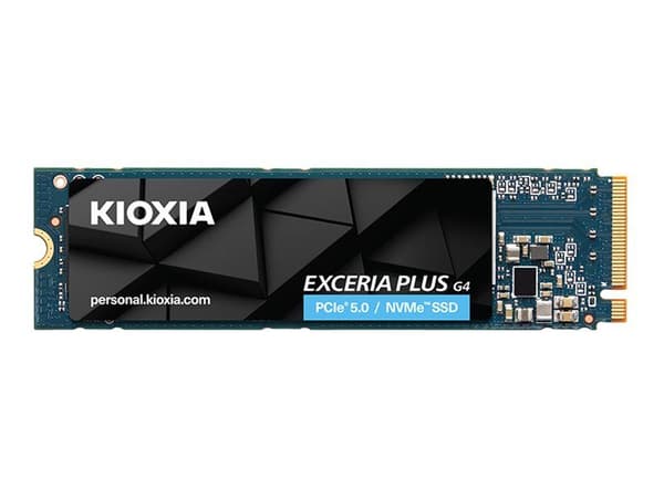 KIOXIA Exceria Plus G4 Series LVD10Z002TG8 - SSD - 2 TB - inbyggd - M.2 2280 - PCI Express 5.0 x4 (NVMe)
