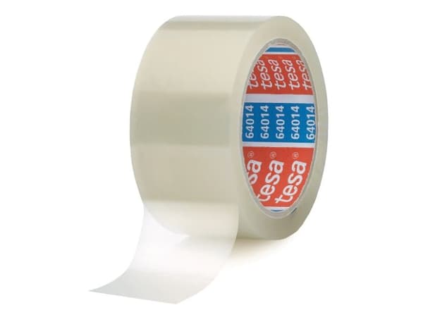 Tesa 64014 - Förpackningstejp - 50 mm x 66 m - polypropylen - klar