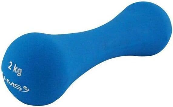 HMS-hantel 17025 neopren 1 x 2 kg