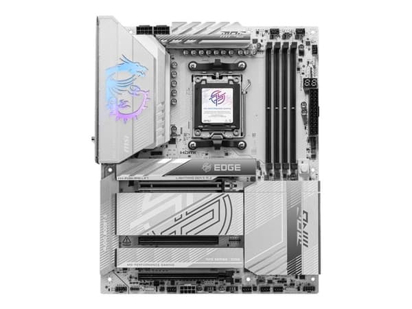 MSI MPG X870E EDGE TI WIFI, AMD, Sokkel AM5, AMD Ryzen 7000-serien, AMD Ryzen 8000-serien, AMD Ryzen 9000-serien, Sokkel AM5, 256 GB, DDR5-SDRAM