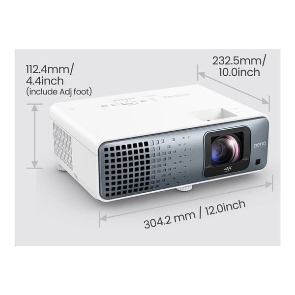BenQ TK710STi-projektor, 3200 ANSI-lumen, 4K UHD, laser-DLP