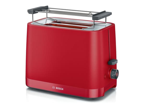 Bosch MyMoment TAT3M124 - Brödrost - 2 skiva - 2 Kortplatser - mörkröd