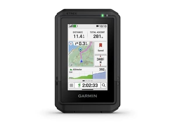 Garmin eTrex Touch, Personal, Svart, Vattentålig, TopoActive, routable, IP67, TFT