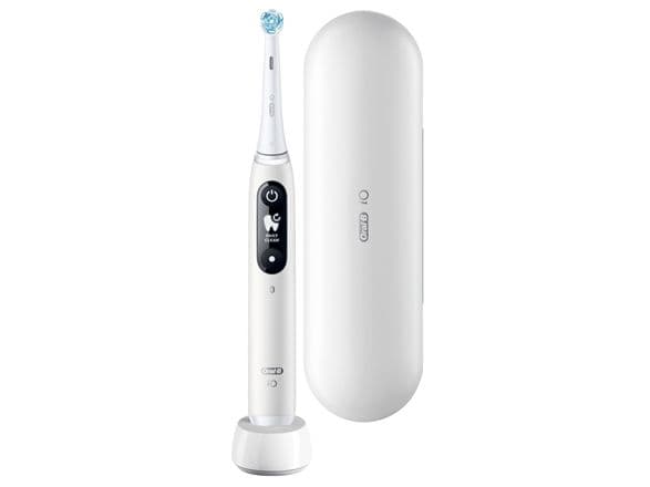 Oral-B 445234, Vuxen, Vibrerande tandborste, Daglig vård, Gum omsorg, Känslig, Super sensitive, Tandblekning, Vit, Rund, Batteri
