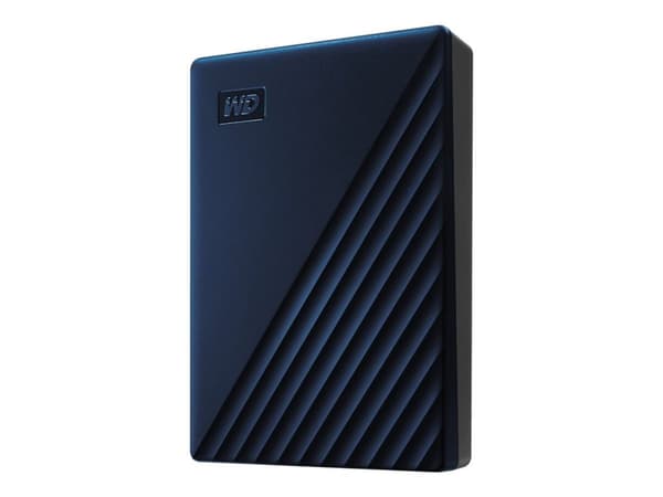 WD My Passport for Mac WDBEJA0060BBL - Kiintolevy - salattu - 6 TB - ulkoinen (kannettava) - USB 3.2 Gen 1 (USB-C-pistokeliitäntä) - 256-bittinen A...