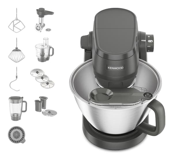 Kenwood MultiTasker KHC30.070GY -monitoimikone 1000 W, harmaa