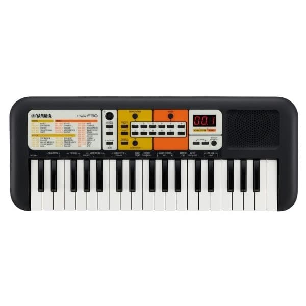 Yamaha PSS-F30 keyboard, svart