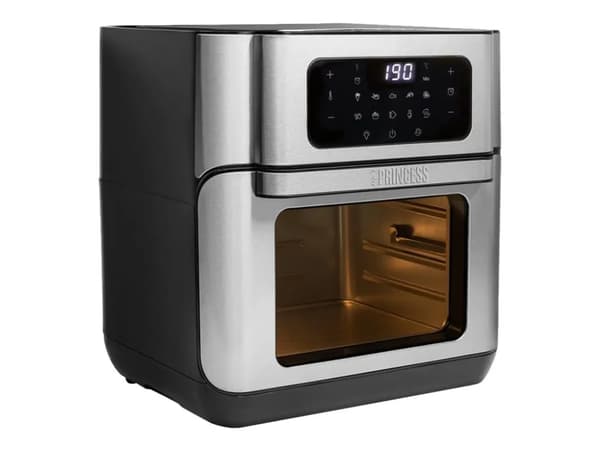 Princess 182065 - Varm luftfritösugn - 10 liter - 1.5 kW - silver