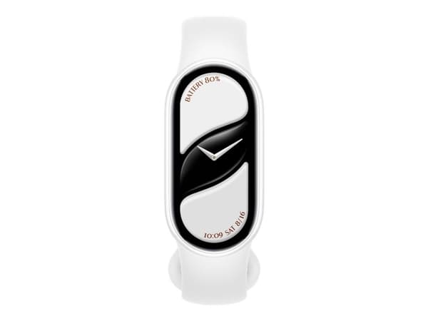 Xiaomi Smart Band 10 Ceramic Edition activity tracker with strap - pearl white
