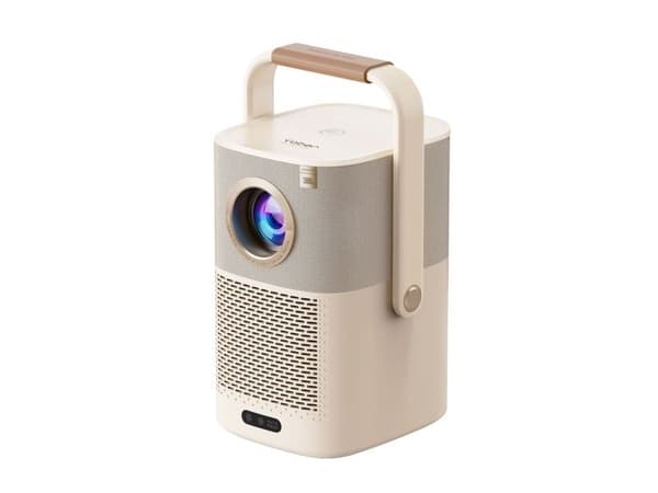 Multimedieprojektor Yaber T2 Plus GTV 1080p 450 ANSI Google TV JBL Dolby Audio med batteri – svart