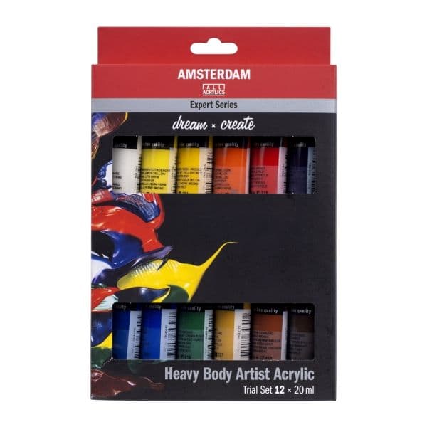 Amsterdam Expert Series acrylic paint trial set | 12 x