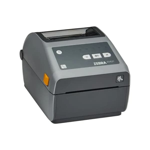 Zebra ZD621, Suoralämpö, 203 x 203 DPI, 203 mm/s, Langallinen & langaton, Harmaa