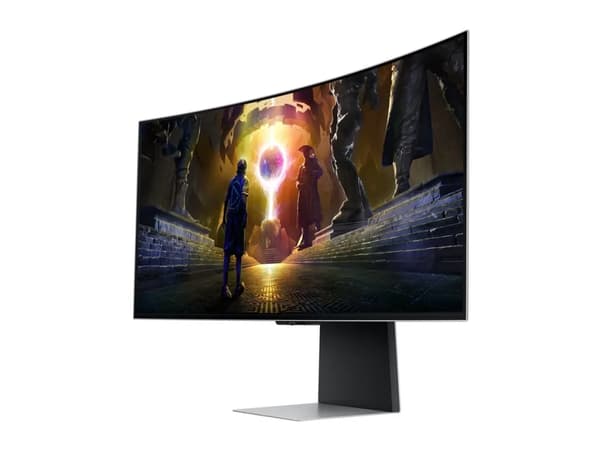 Samsung Odyssey OLED G8 S34DG850SU - G85SD Series - OLED-monitor - Smart - spel - böjd - 34" - 3440 x 1440 UWQHD @ 175 Hz - 250 cd/m² - 1000000:1 -...