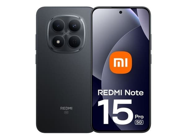 Smarttelefon Xiaomi Redmi Note 15 Pro 5G Dual SIM 8GB RAM 512GB – svart
