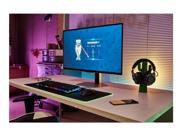 Samsung Odyssey OLED G8 S32DG800SU - OLED-skjerm - Smart - gaming - 32" - 3840 x 2160 4K @ 240 Hz - 250 cd/m² - 1000000:1 - DisplayHDR 400 True Bla...