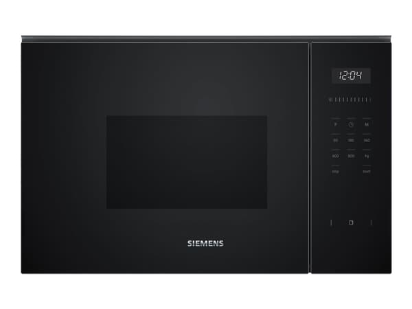 Siemens iQ500 BF525LMB1 - Mikrovågsugn - inbyggd - 20 liter - 800 W - svart
