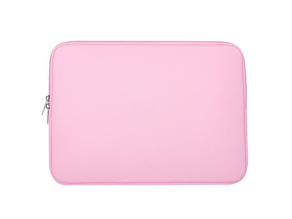 Universell veske for 15,6'' bærbar PC, slide-in, nettbrett, rosa