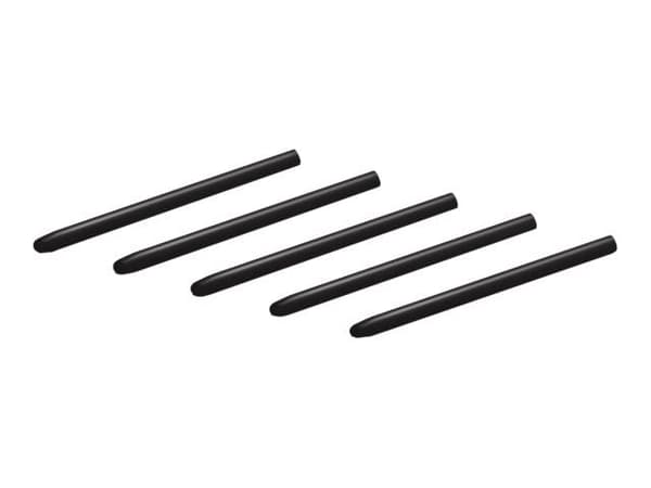 Wacom Standard Pen Nibs - Digital pennspets - svart (paket om 5) - för Intuos4 Large, Medium, Small, Wireless, X-Large