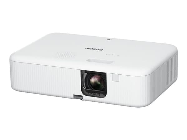 Epson CO-FH02 - 3LCD-projektor - bärbar - 3000 lumen (vit) - 3000 lumen (färg) - Full HD (1920 x 1080) - 16:9 - 1080p - svart / vit - Android TV