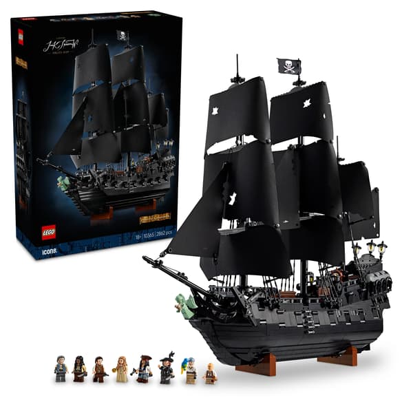 LEGO ICONS 10365 Kapten Jack Sparrow’s piratskepp (10365)