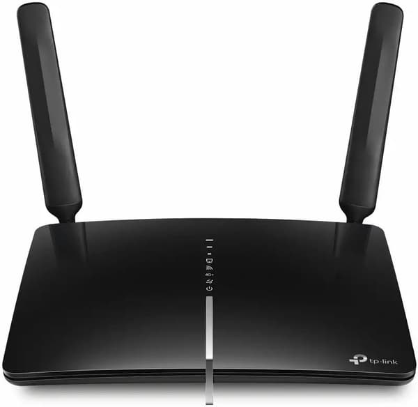 TP-Link Archer MR600 4G+ Cat6 AC1200 Wireless Dual Band - Trådløs ruter - WWAN 3-portssvitsj - 1GbE - Wi-Fi 5 - Dobbeltbånd