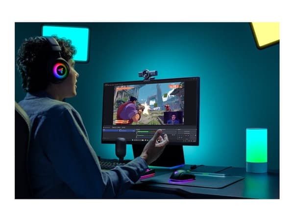 Razer kamera Kiyo V2 X 1080p svart