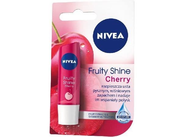Nivea 24h Mett-In Moisture Caring Lip Balm Cherry Shine 5.5ml