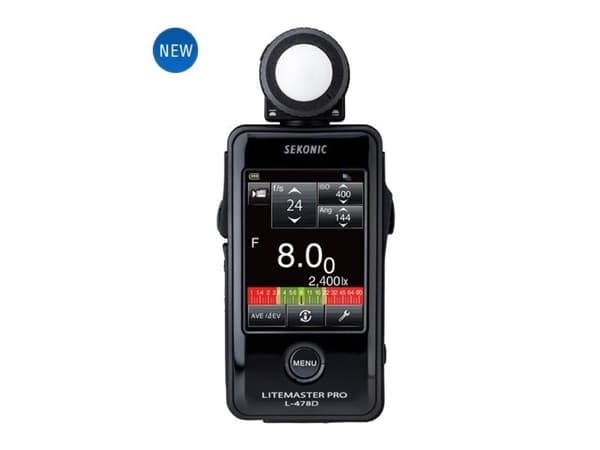 Sekonic L-478D LiteMaster Pro - Blixtmätare - valfritt spotfäste - filmläge - digital