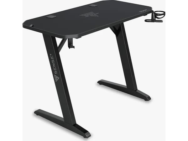 SENSE7 Nomad Classic skrivebord sort 100 cmx50 cm 100x50 cm