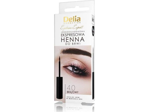 Delia Delia Eyebrow Expert brynhenna 4.0 Brun 6 ml