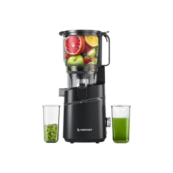Sulčiaspaudė AMZCHEF SJ-036CBK Slow Juicer (Juodas)