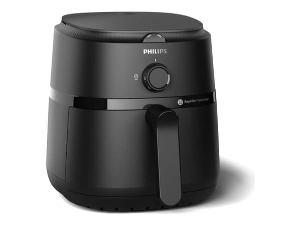 Philips 1000 Series NA120 - Varmluftsfritös - 4.2 liter - 1.5 kW - svart