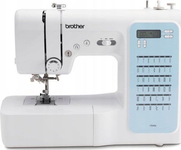 Brother FS40S - Symaskin - datoriserad - 40 stygn - 5 enstegsknapphål - LCD bildskärm