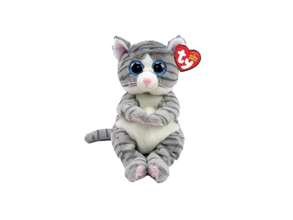TY Beanie Babies maskot MITZI katt 15 cm 40539