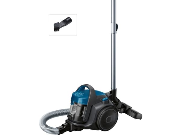 Bosch BGS05A220, 700 W, Cylinderdammsugare, Torr, Utan påse, 1,5 l, Hygienfilter
