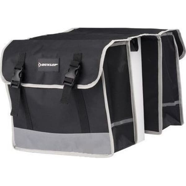 Dunlop dobbel sykkelveske/sykkelbag for bagasjebrett (BT-8711252417400)