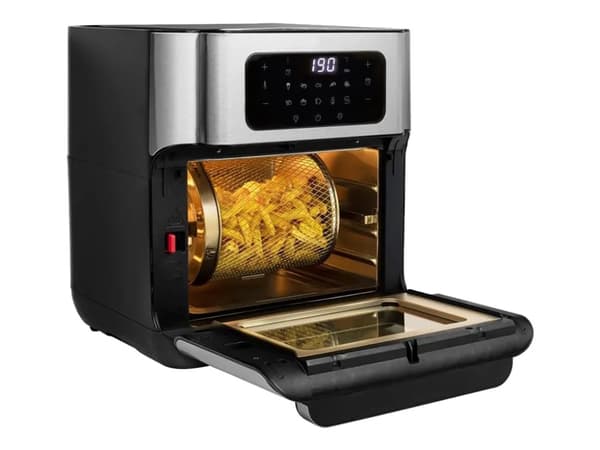 Princess 182065 - Varm luftfritösugn - 10 liter - 1.5 kW - silver