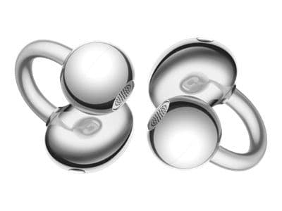 Huawei FreeClip 2 S - True wireless-hörlurar med mikrofon - öppet öra - med öronklämma - Bluetooth - Space Silver