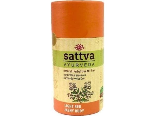 Sattva SATTVA Natural örthårfärg, Light Red, 150 g