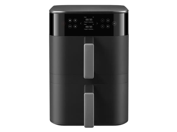 Xiaomi Smart Double Stack Air Fryer 12L, Varmluftsfritös, 12 l, 40 ° C, 230 ° C, Dubbel, Svart