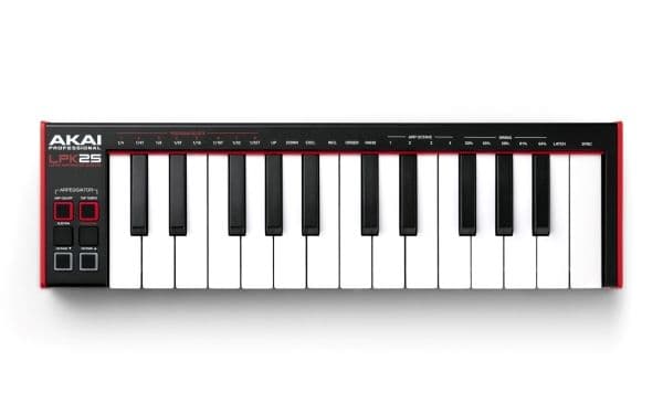AKAI LPK 25 MKII USB/MIDI mini controller-tangentbord
