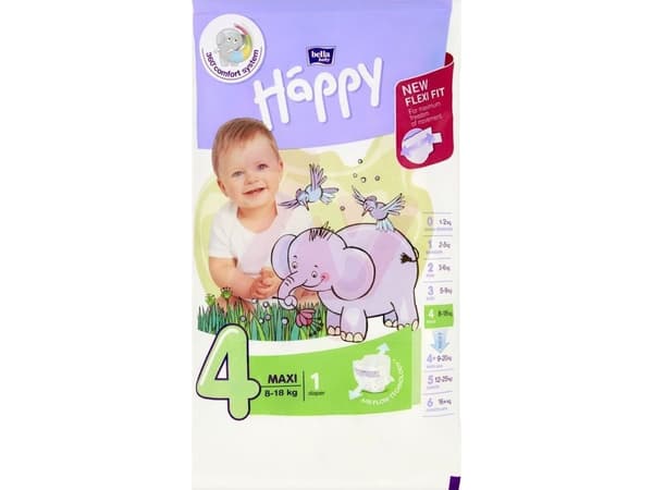 Bella bleier Happy Maxi 4, 8-18 kg, 1 stk