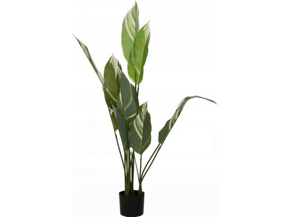 Home Styling Collection Tekokasvi, isot lehdet, 118 cm