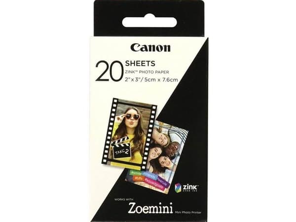 Canon ZP-2030 fotopapir 5x7,6 cm - for Canon Zoemini (20 ark)