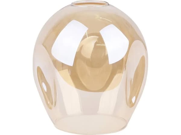 Candellux glaskåpa brun E27 för lampa Aspa 71-03645