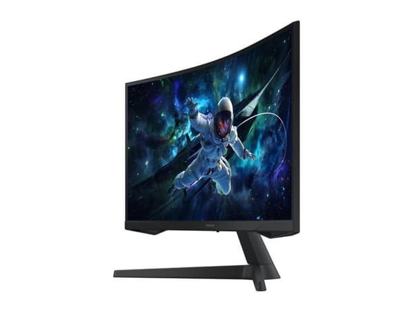 Samsung Odyssey G5 S27CG554EU - G55C Series - LED-skjerm - gaming - kurvet - 27" - 2560 x 1440 QHD @ 165 Hz - VA - 300 cd/m² - 2500:1 - HDR10 - 1 m...