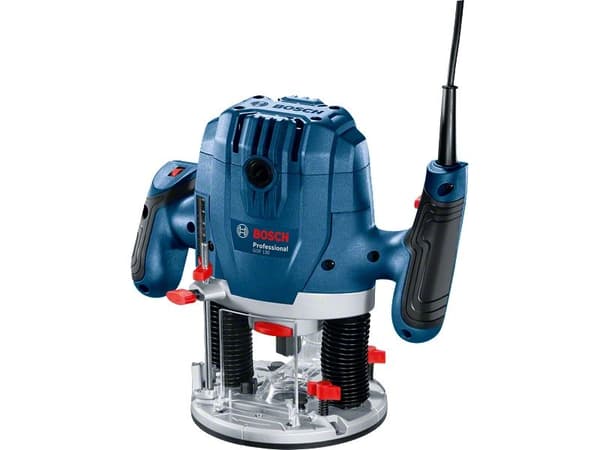 Bosch GOF 130, Svart, Blå, 28000 RPM, 11000 RPM, 5,5 cm, 97 dB, 86 dB