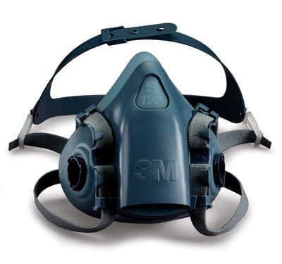 Halvmask 3M 7502, andningsmask, storlek M