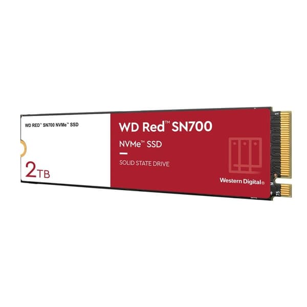 WD Red SN700 WDS200T1R0C SSD 2 TB M.2 2280 NVMe PCIe 3.0 x4 3400 MB/s